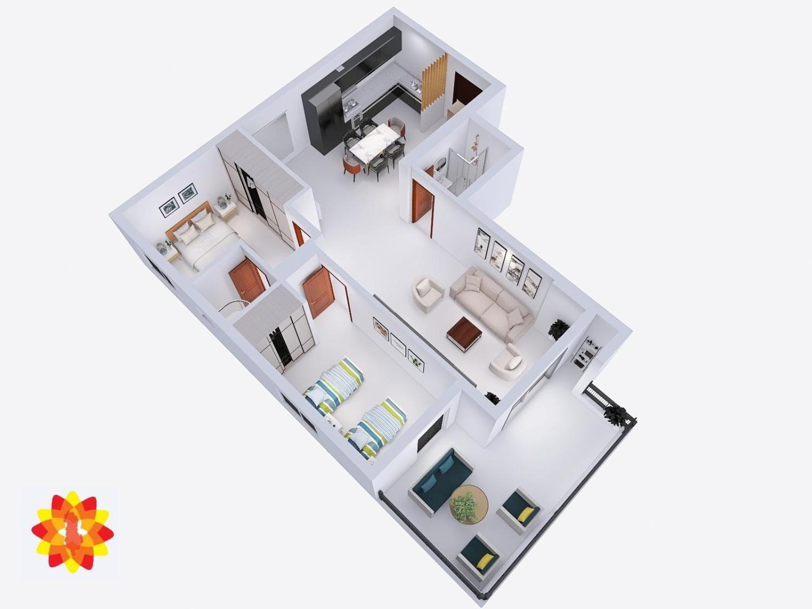 Design Sea View Apartment Σαράντα Εξωτερικό φωτογραφία