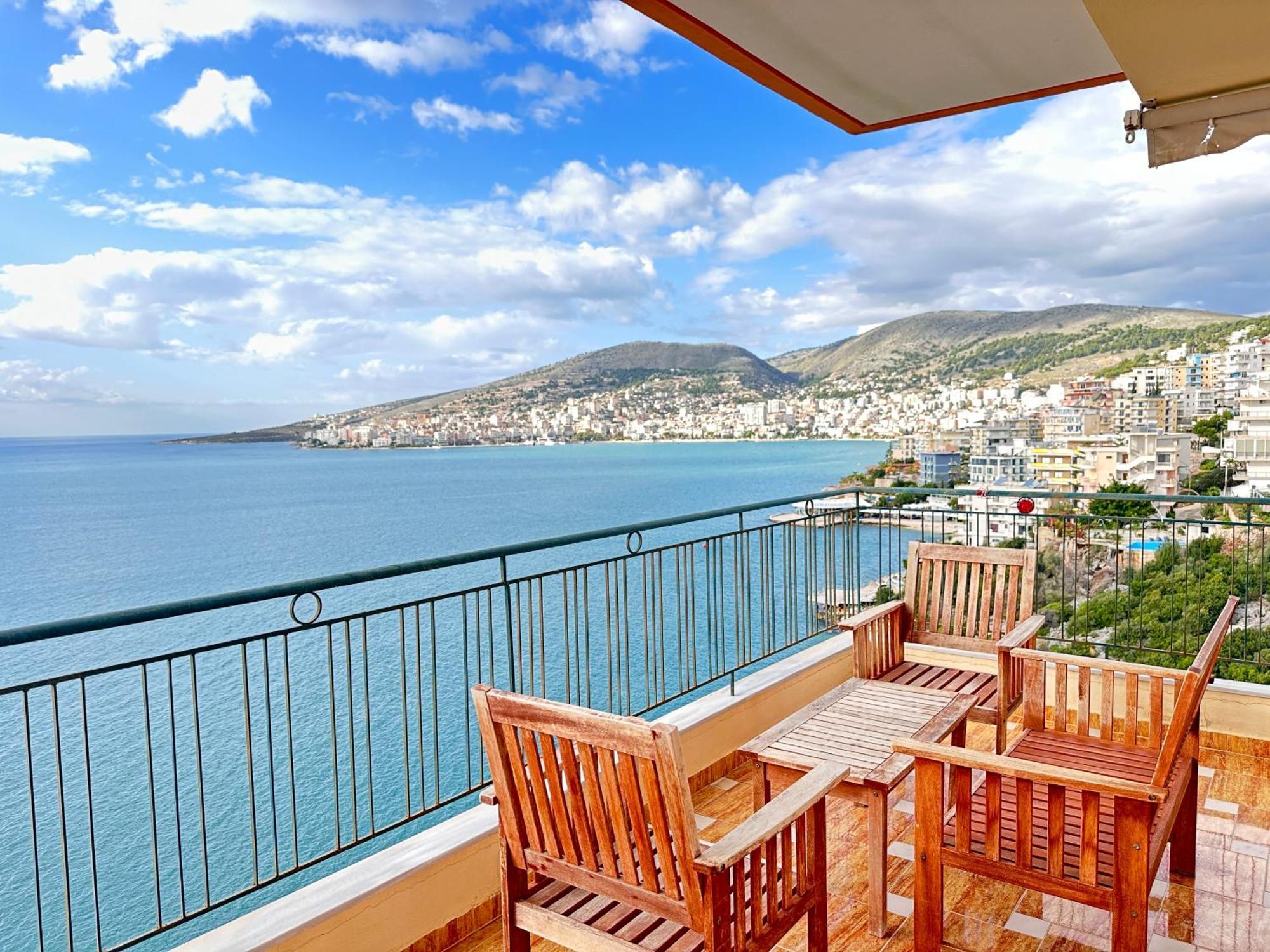 Design Sea View Apartment Σαράντα Εξωτερικό φωτογραφία